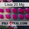 Lista 20 Mg 09